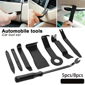 5Pcs/8Pcs Car Universal Trim Removal Tool Kit Applicable DVD Repair Tool Dashboard Removal Tool Interior Trim Panel Removal Set